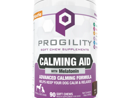 Nootie Progility Calming Aid Soft Chew Supplement for Dogs 90 ct For Sale