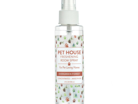 Pet House by One Fur All Evergreen Forest Seasonal Room Spray 4 oz Supply