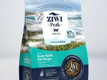 ZiwiPeak South Pacific Fish Recipe Steam & Dried Cat Food Fashion