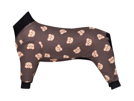 Spark Paws Dog Pajama Bear Black Online Sale