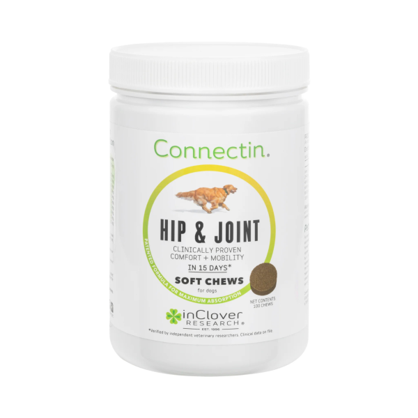 InClover Canine Connectin Clinically Proven Hip & Joint Supplement, Soft Chews Fashion