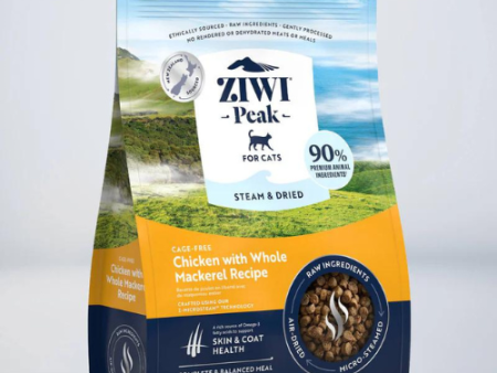 ZiwiPeak Chicken with Whole Mackerel Recipe Steam & Dried Cat Food Online Hot Sale