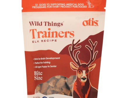 Otis Wild Things Elk Recipe Trainers Dog Treats 4 oz Online Sale