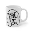 Breed Specific Love - Basset Mug 11 oz Supply