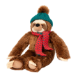 Fluff & Tuff Holiday Eddie Sloth 14  Plush Dog Toy Online Sale