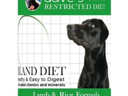 Dave s Pet Food Restricted Diet Lamb & Rice Delicate Dinner Canned Dog Food, 13-oz on Sale