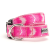 The Worthy Dog Ombre Dog Collar Pink on Sale