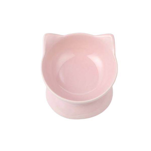 Park Life Designs Oscar Tilt Food Dish for Cats 5  Pink Fashion