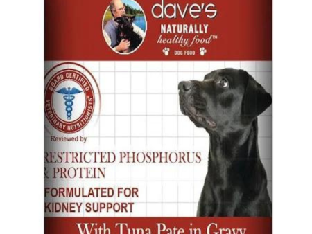 Dave s Pet Food Restricted Phosphorus & Kidney Support Tuna Dinner Canned Dog Food, 13.2-oz Discount