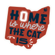 The Pet Foundry Home is Where the Cat is Vinyl Sticker Discount