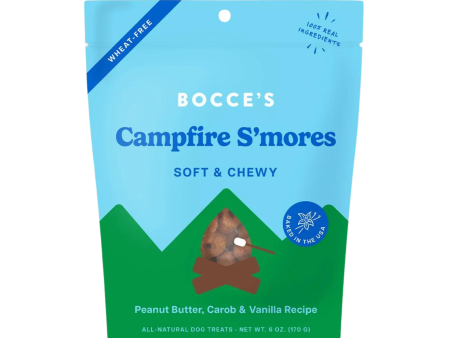 Bocce s Campfire S mores Soft & Chewy Dog Treats 6 oz on Sale