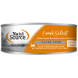 Nutrisource Lamb & Lamb Liver Select Grain-Free Canned Cat Food 5.5 oz Online