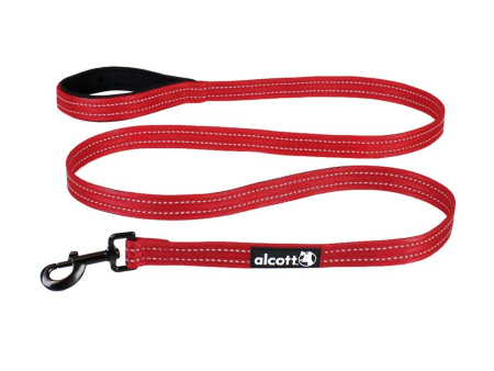 Alcott Adventure Leash Bright Red For Discount