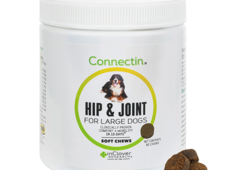 InClover Canine Large Dog Connectin Clinically Proven Hip & Joint Supplement, Soft Chews 80 ct Sale