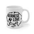 Breed Specific Love - Bernese Mountain Dog Mug 11 oz Hot on Sale