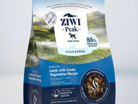 ZiwiPeak Lamb with Green Vegetables Steam & Dried Dog Food For Cheap