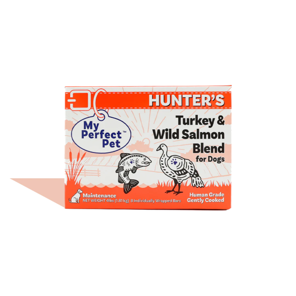 My Perfect Pet Hunter s Turkey & Salmon Blend Gently Cooked Dog Food 4 lbs Online Hot Sale