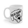 Breed Specific Love - Great Dane Mug 11 oz For Sale