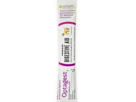 InClover Optagest Plant Based Prebiotics & Digestive Enzymes for Dogs & Cats, Travel Sticks Online now