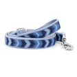 The Worthy Dog Ombre Dog Lead Blue For Cheap