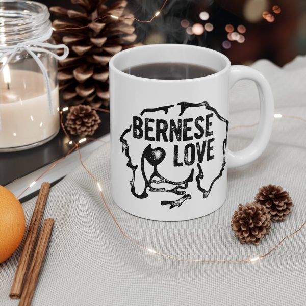 Breed Specific Love - Bernese Mountain Dog Mug 11 oz Hot on Sale