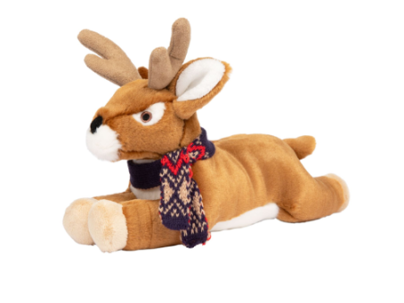 Fluff & Tuff Holiday Robby Reindeer Plush Dog Toy Fashion