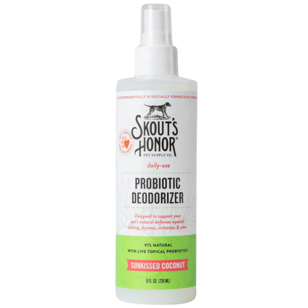 Skout s Honor Probiotic Daily Use Pet Deodorizer Sunkissed Coconut Cheap