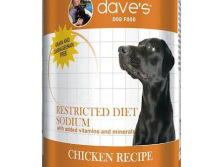 Dave s Pet Food Restricted Sodium Chicken Recipe Grain-Free Dinner Canned Dog Food, 13.2-oz For Cheap