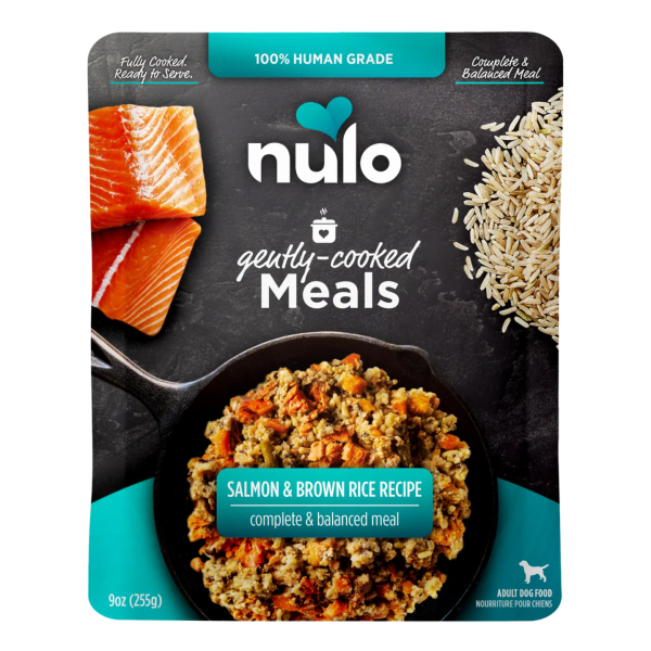 Nulo Freestyle Gently Cooked Meals Salmon & Brown Rice Recipe 9 oz Fashion