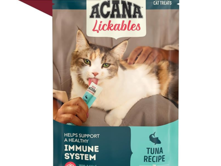 Acana Lickables Healthy Immune System Tuna Recipe Cat Treats, 2.5 oz, 5 count Online