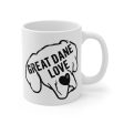 Breed Specific Love - Great Dane Mug 11 oz For Sale