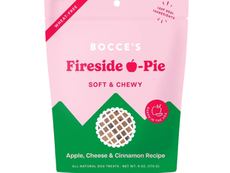 Bocce s Fireside Apple Pie Soft & Chewy Dog Treats 6 oz Hot on Sale