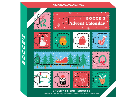 Bocce s Bakery Holiday 12 Day Advent Calendar Dog Treats For Cheap