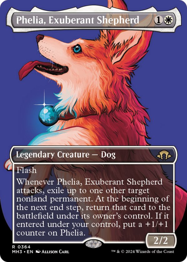 Phelia, Exuberant Shepherd (Borderless) [Modern Horizons 3] For Cheap