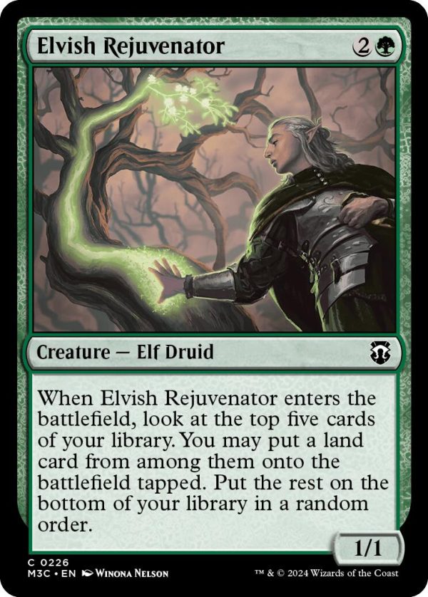 Elvish Rejuvenator [Modern Horizons 3 Commander] For Cheap