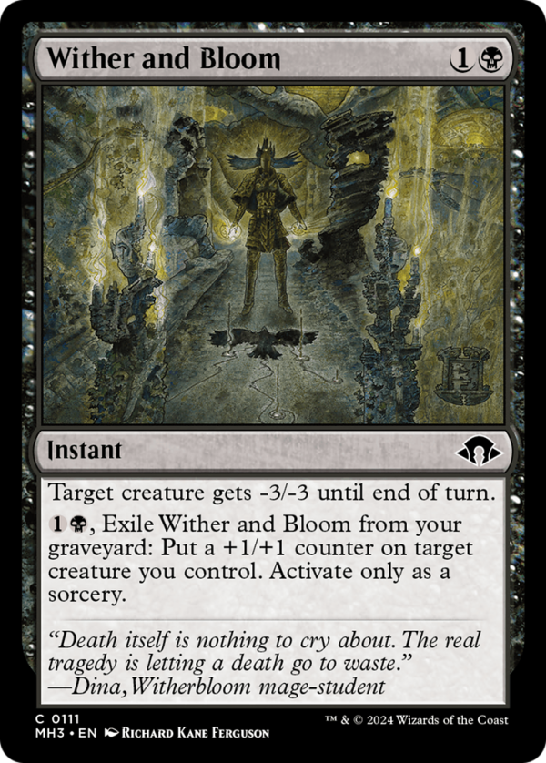 Wither and Bloom [Modern Horizons 3] For Discount