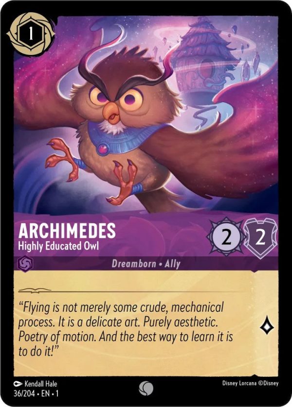 Archimedes - Highly Educated Owl (36 204) [The First Chapter] Online Hot Sale