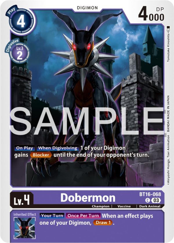 Dobermon [BT16-068] [Beginning Observer] For Cheap