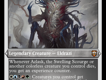 Azlask, the Swelling Scourge (Foil Etched) [Modern Horizons 3 Commander] Supply