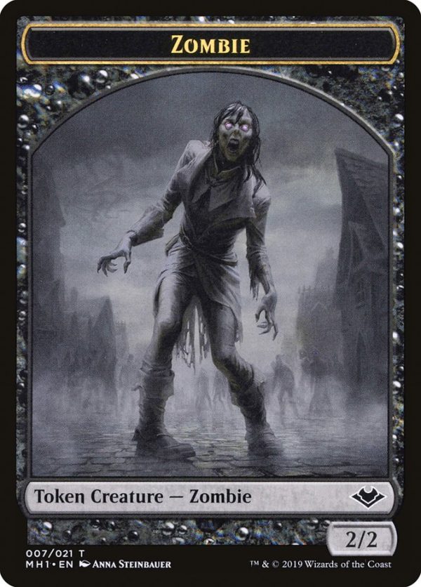 Zombie (007)    Myr (019) Double-Sided Token [Modern Horizons Tokens] For Cheap