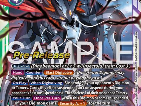 GranKuwagamon Ace [BT16-046] [Beginning Observer Pre-Release Promos] For Discount