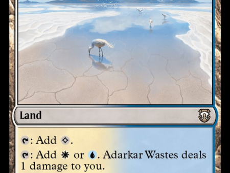 Adarkar Wastes (Ripple Foil) [Modern Horizons 3 Commander] Supply