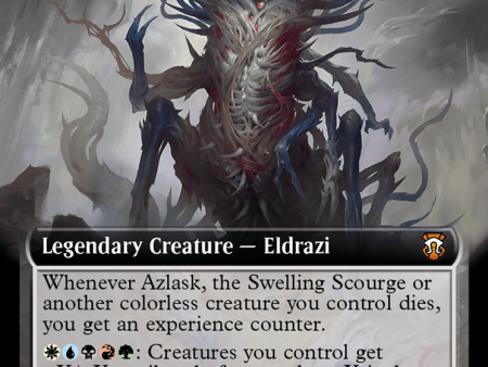 Azlask, the Swelling Scourge (Extended Art) [Modern Horizons 3 Commander] For Cheap