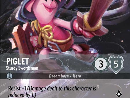 Piglet - Sturdy Swordsman (Enchanted) (221 204) [Ursula s Return] Sale