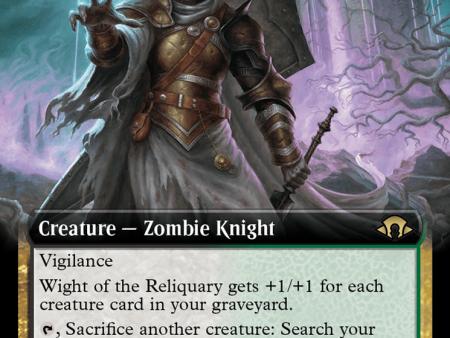 Wight of the Reliquary (Extended Art) [Modern Horizons 3] Online