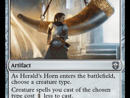 Herald s Horn [Modern Horizons 3 Commander] Cheap