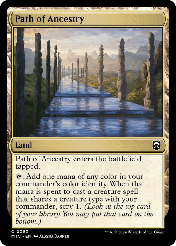 Path of Ancestry [Modern Horizons 3 Commander] Supply