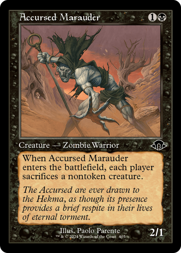 Accursed Marauder (Retro Frame) [Modern Horizons 3] Fashion