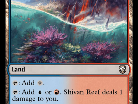 Shivan Reef (Ripple Foil) [Modern Horizons 3 Commander] Hot on Sale