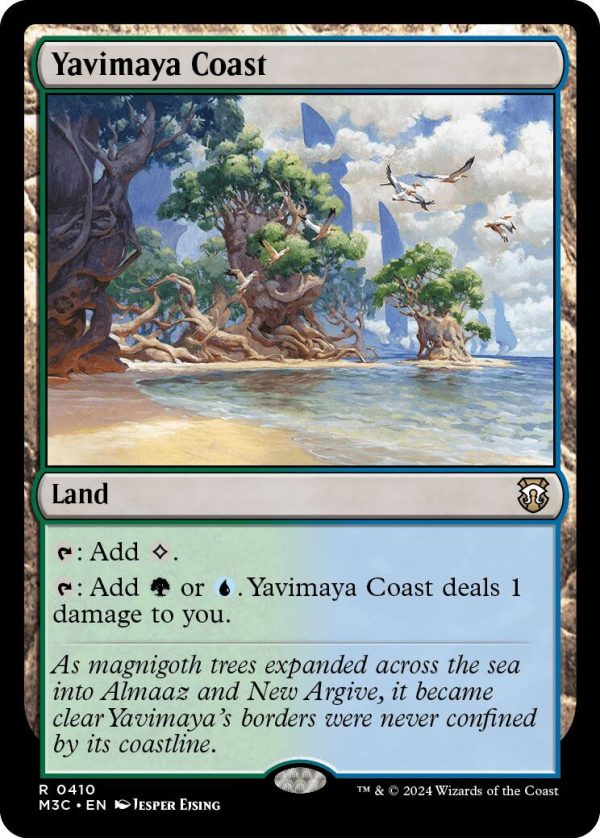 Yavimaya Coast [Modern Horizons 3 Commander] Online